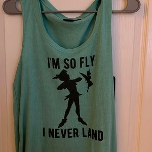 “I’m so fly I neverland” tank top 2XL